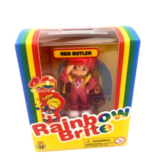 Rainbow Brite Red Butler Mini Figure Toys 40th Anniversary Children Collectible - Picture 1 of 8